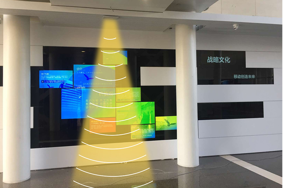 企業(yè)展廳應(yīng)用定向音箱