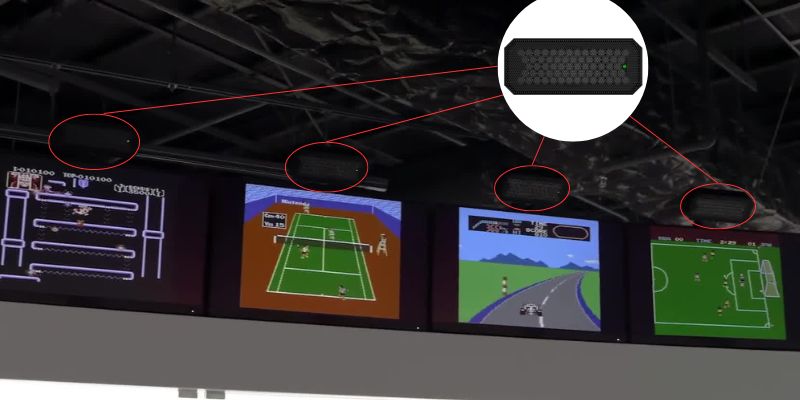 任天堂博物館安裝清聽(tīng)聲學(xué)定向音箱