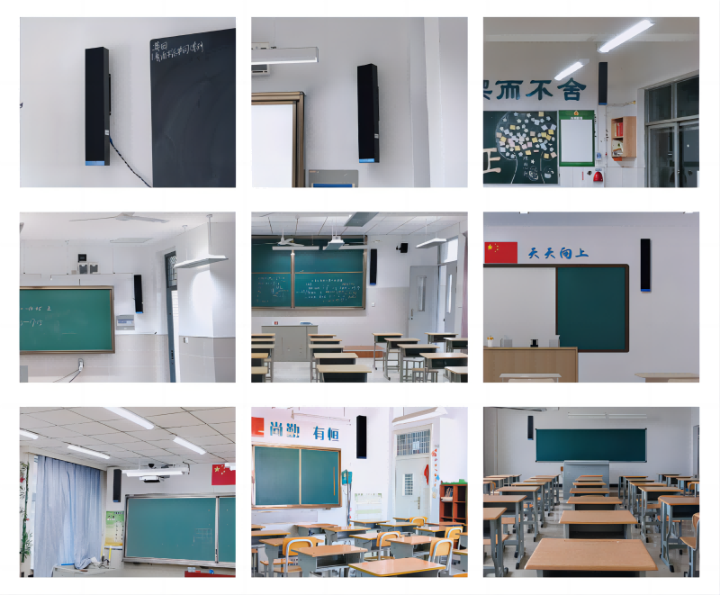 清聽聲學(xué)均衡擴(kuò)聲的教學(xué)音響安裝案例