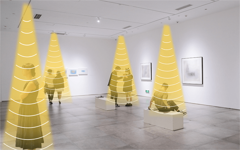 藝術展覽定向音響