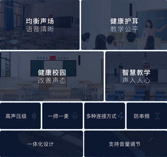 清聽聲學教室均衡聲場系統特點