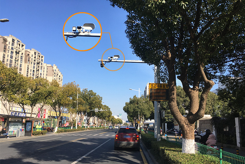 清聽聲學違法鳴笛、炸街車抓拍系統(tǒng)安裝案例