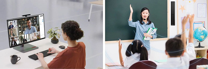 清聽聲學聚音屏技術和教室均衡聲場系統